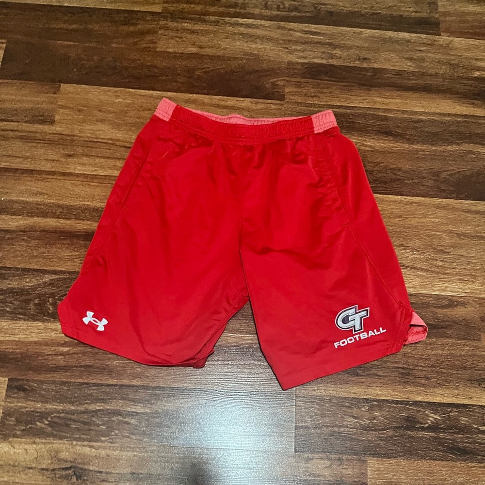 These are college football shorts 1of1 size Medium